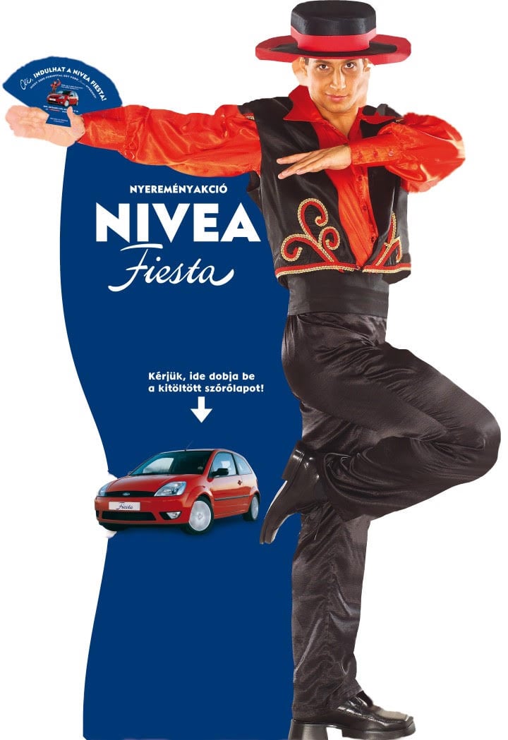 marketing figura NIVEA Fiesta