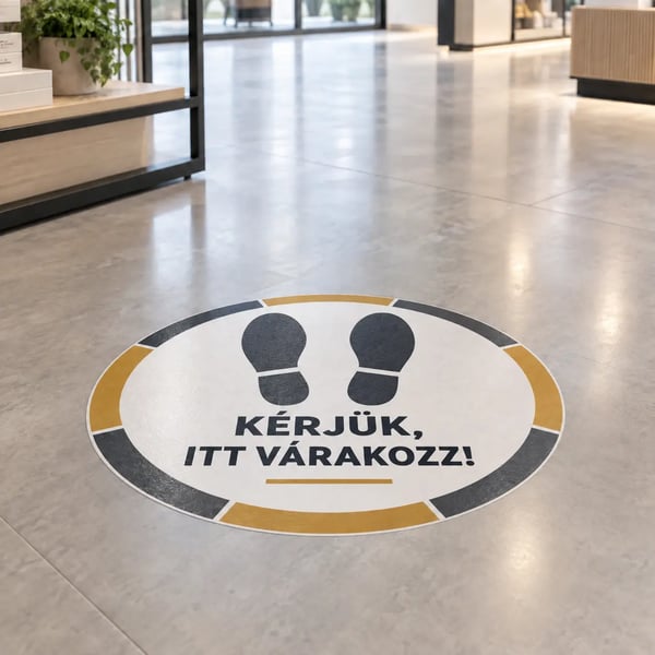 Padlómatrica nyomtatás — Kartonfigura nyomda
